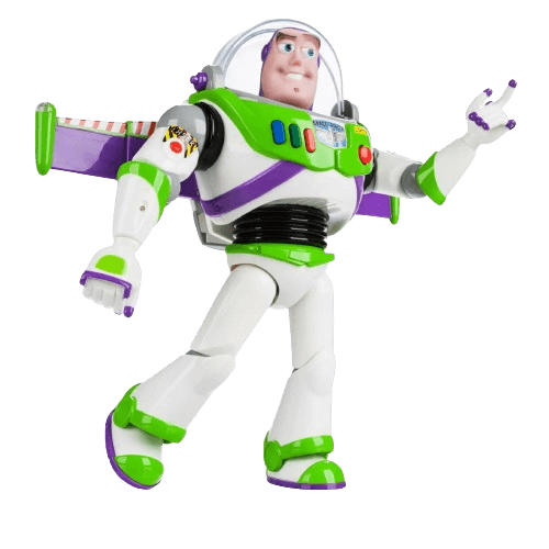 Figura de accion de Buzz Lightyear, (No puede volar)